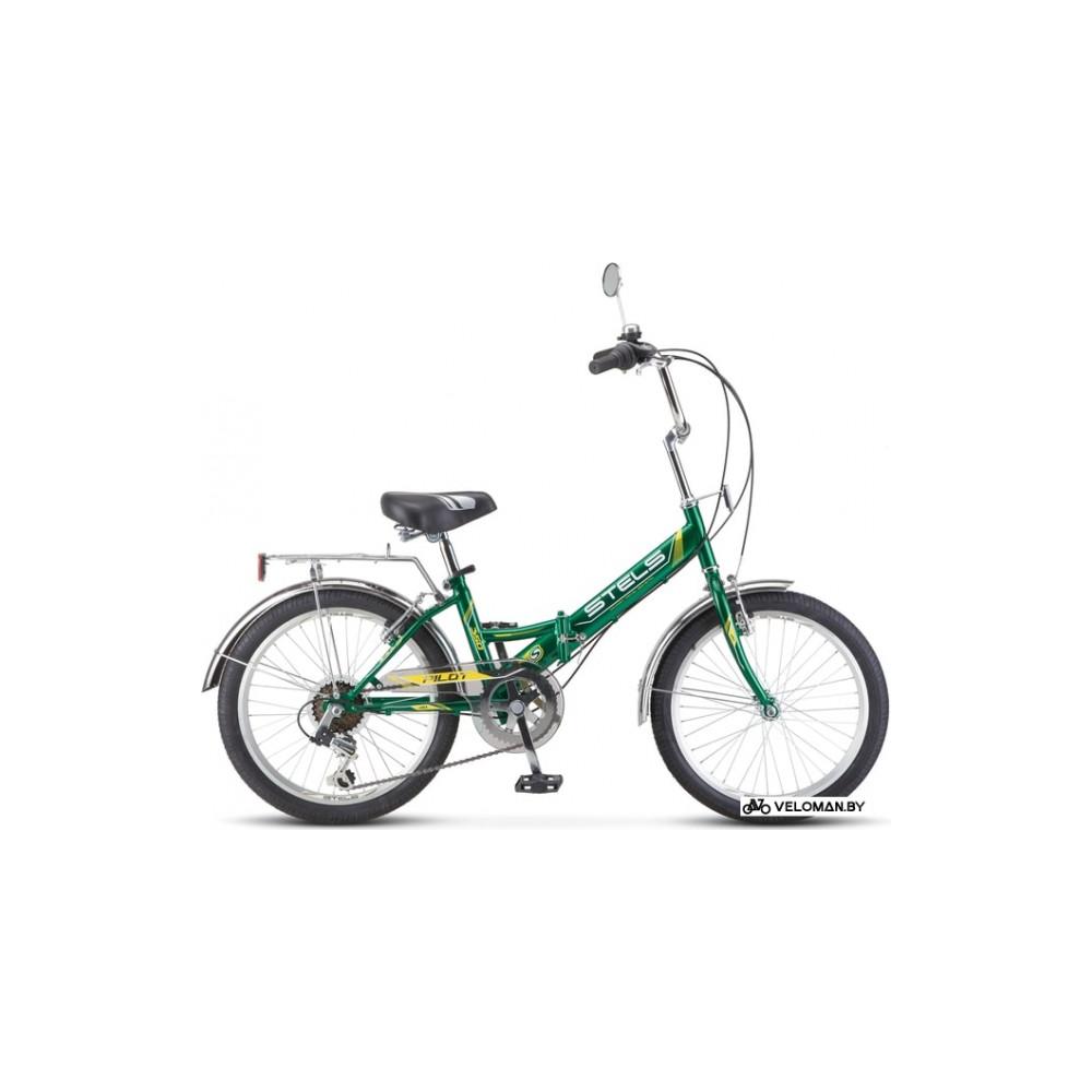 Детский велосипед Stels Pilot 350 20 Z011 2021 (зеленый)