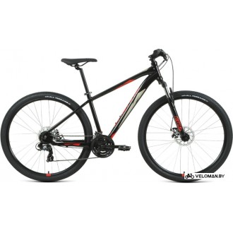 Велосипед Forward Apache 29 2.2 S disc р.19 2021 (черный/красный)