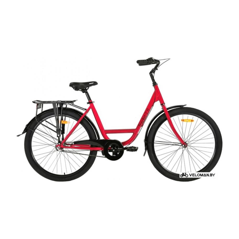 Велосипед городской AIST Tracker 2.0 2020 (красный)