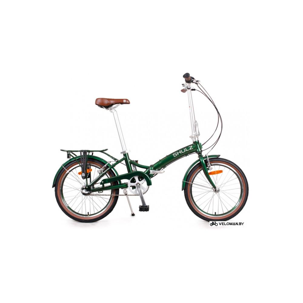 Велосипед городской Shulz GOA V-brake 2023 (зеленый)