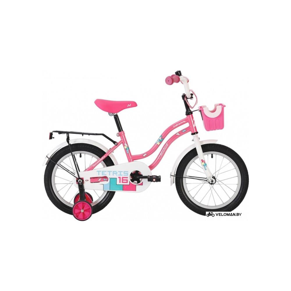 Детский велосипед Novatrack Tetris 14 2020 141TETRIS.PN20 (розовый/белый)
