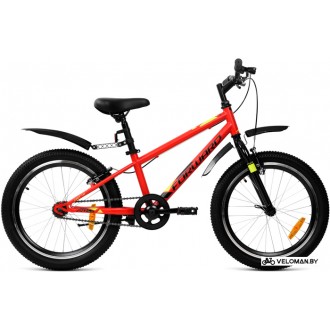 Детский велосипед Forward Unit 20 1.0 2022 (красный матовый)