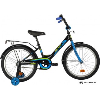 Детский велосипед Novatrack Forest 20 2021 201FOREST.BK21 (черный)