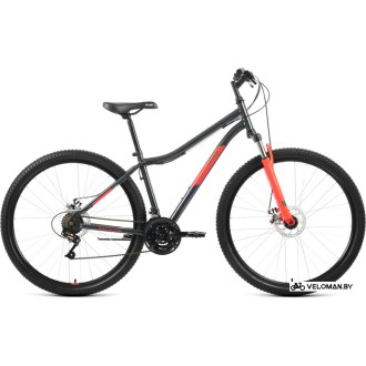 Велосипед горный Altair MTB HT 29 2.0 D р.19 2022 (темно-серый/красный)