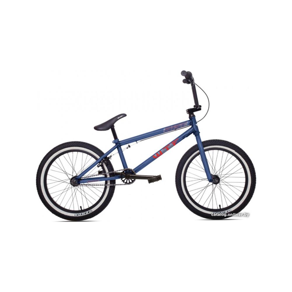 Велосипед bmx AIST WTF 20 2021 (синий)