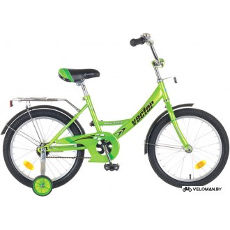 Детский велосипед Novatrack Vector 18 (зеленый)