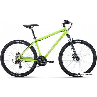 Велосипед горный Forward Sporting 27.5 2.2 D р.19 2022 (светло-зеленый/серебристый)