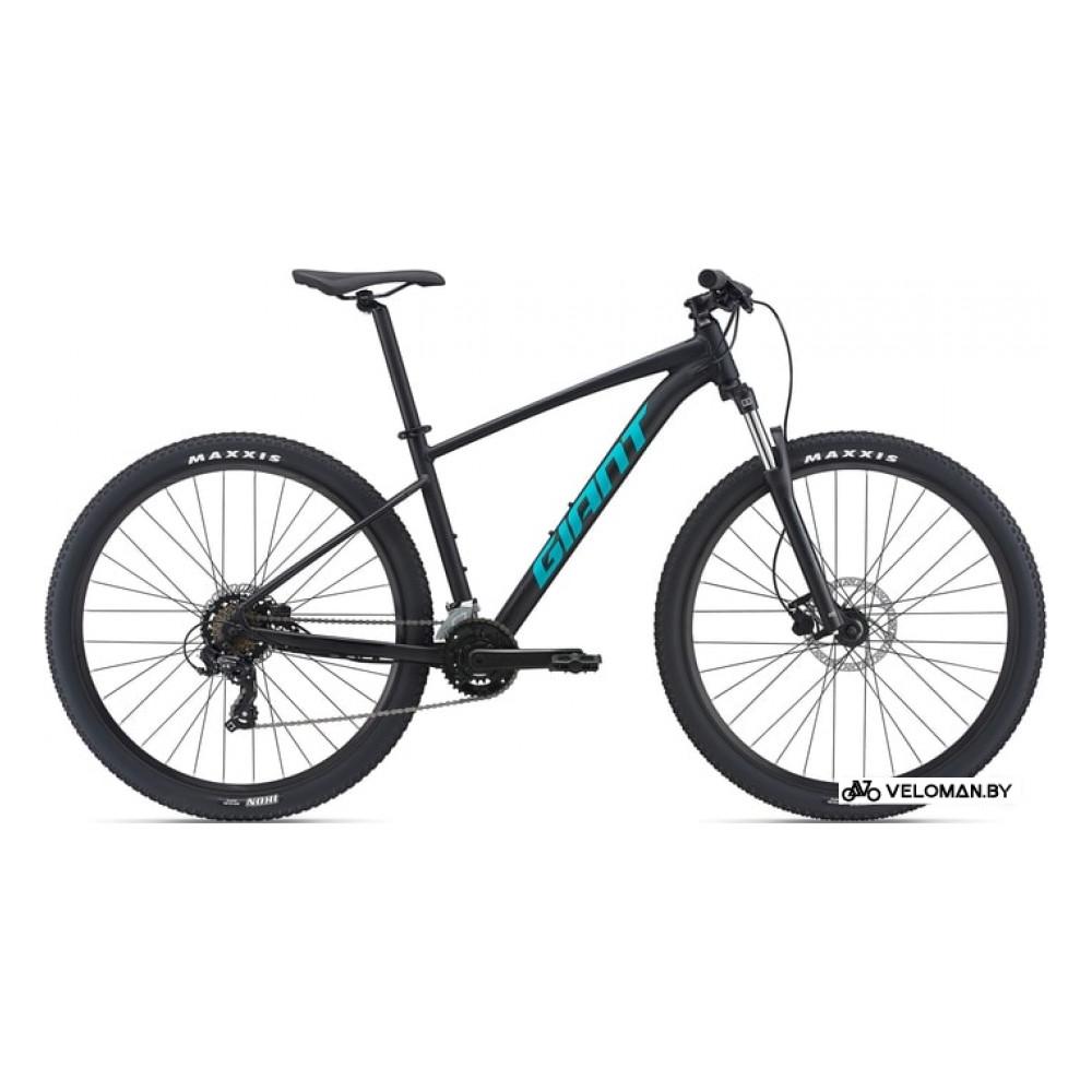 Велосипед горный Giant Talon 3 29 L 2021 (металлик черный)