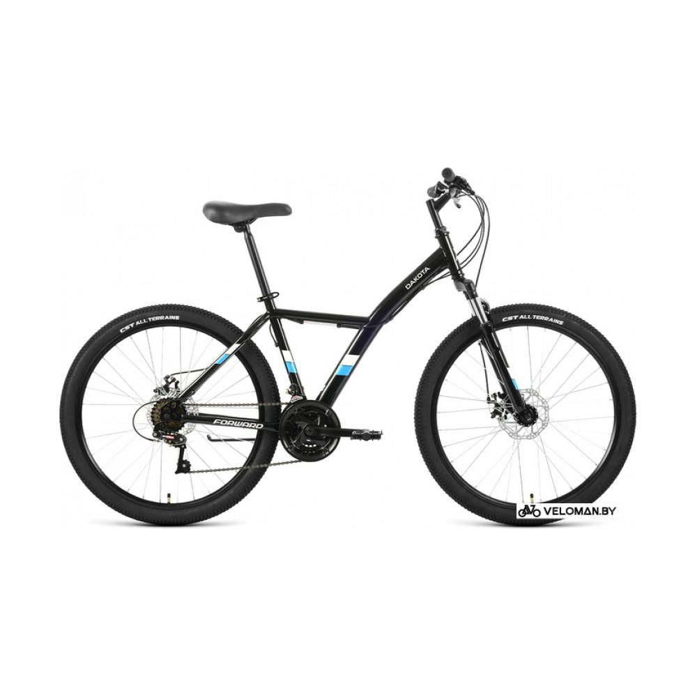 Велосипед Forward Dakota 26 2.0 D 2022 (черный)