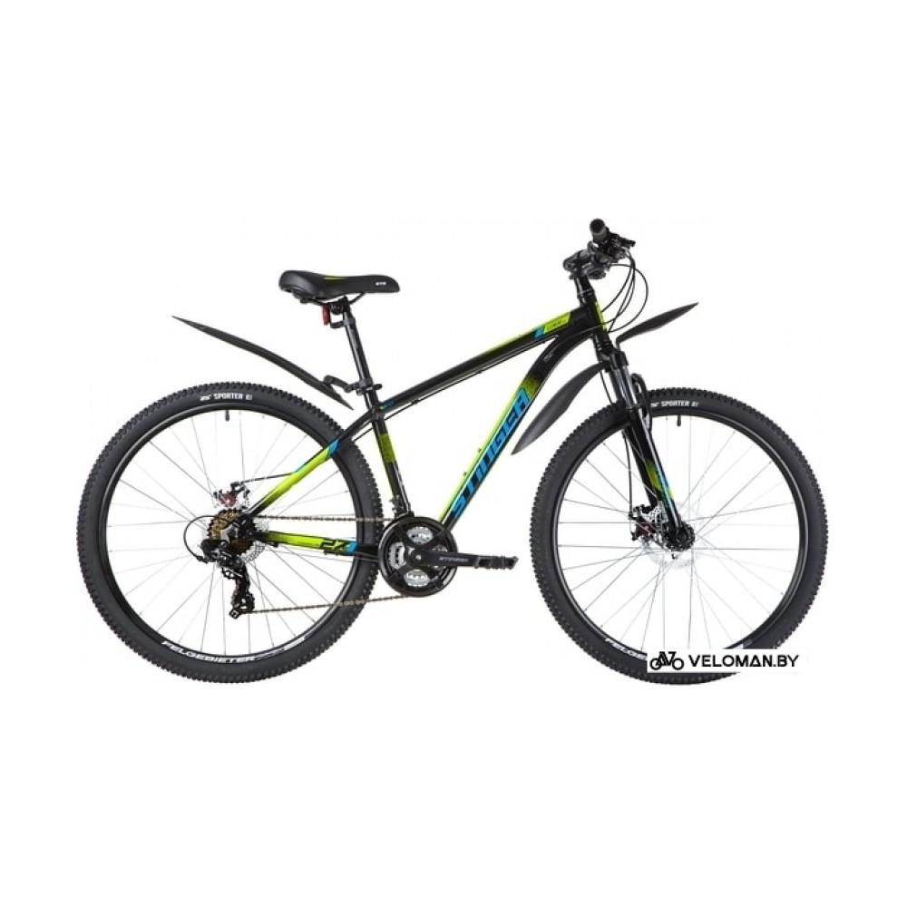 Велосипед горный Stinger Element Evo 27.5 р.16 2020 (черный)