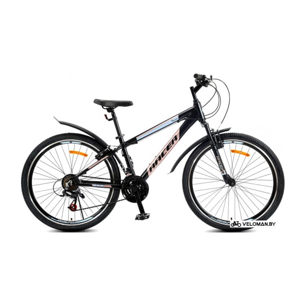 Велосипед Racer Nevada 26 2021 (черный/коричневый)