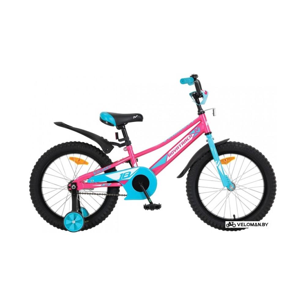 Детский велосипед Novatrack Valliant 18 (розовый)