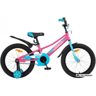 Детский велосипед Novatrack Valliant 18 (розовый)