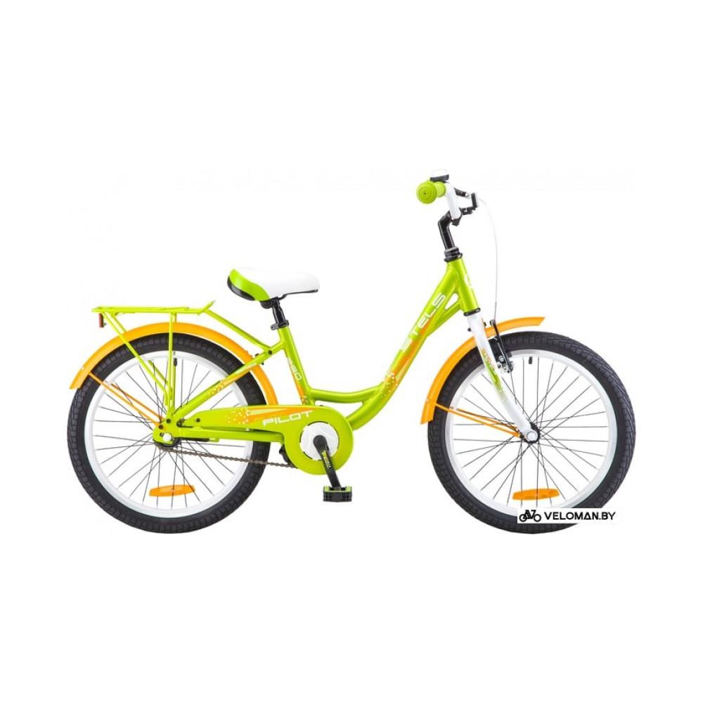 Детский велосипед Stels Pilot 220 Lady 20 V010 (зеленый, 2019)