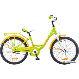 Детский велосипед Stels Pilot 220 Lady 20 V010 (зеленый, 2019)