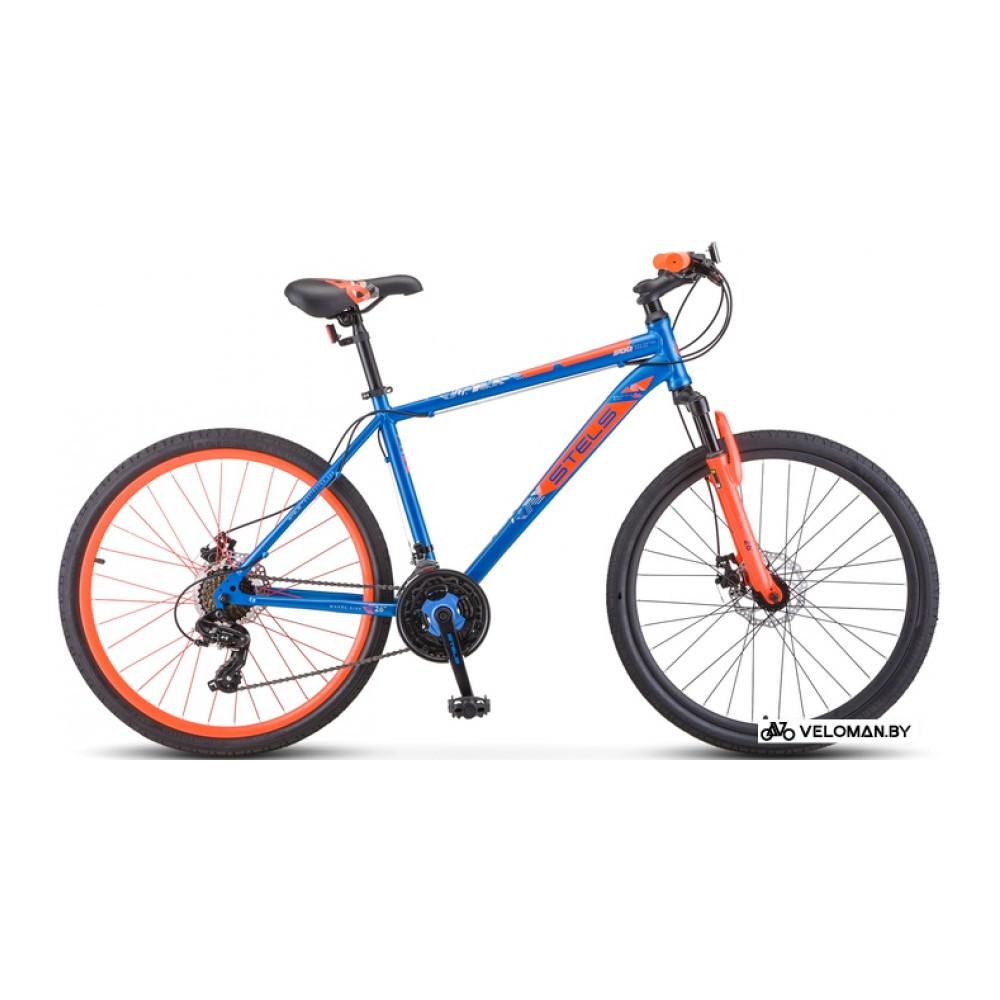 Велосипед Stels Navigator 500 MD 26 F020 р.20 2022 (синий/красный)