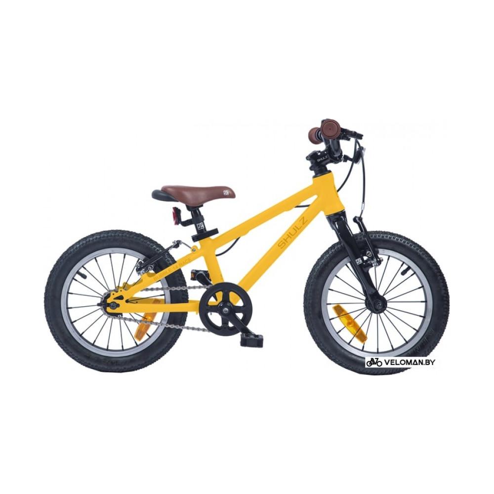 Детский велосипед Shulz Bubble 14 Race 2021 (желтый)