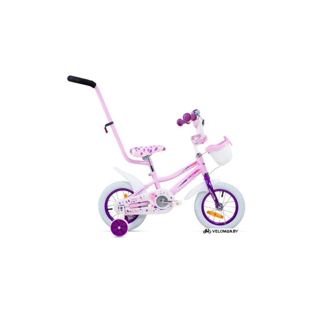 Детский велосипед AIST Wiki 12 2021 (розовый)