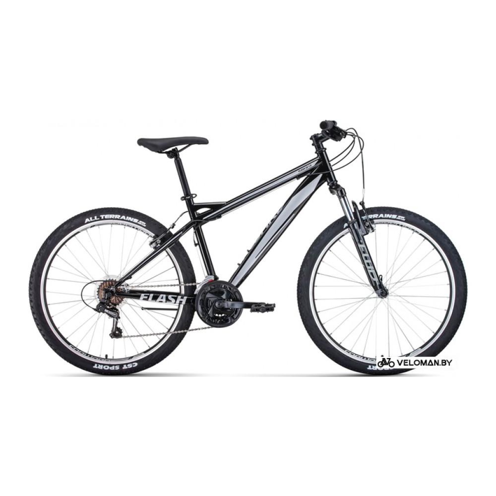 Велосипед горный Forward Flash 26 1.0 р.17 2022 (черный/серый)
