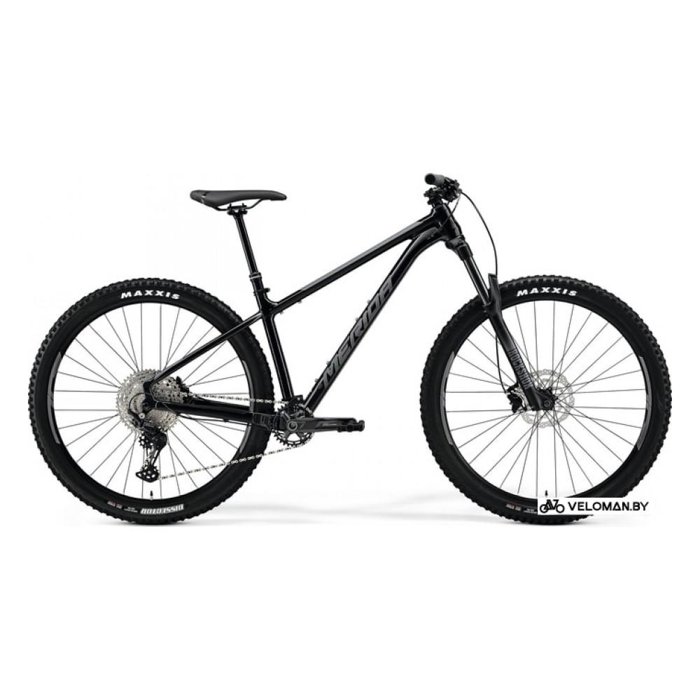Велосипед Merida Big.Trail 500 XL 2021 (глянцевый черный/матовый серый)