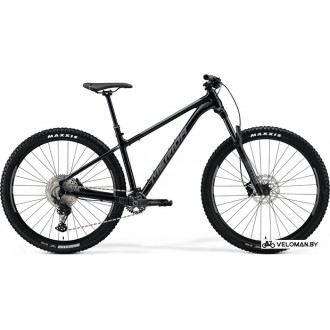 Велосипед Merida Big.Trail 500 XL 2021 (глянцевый черный/матовый серый)