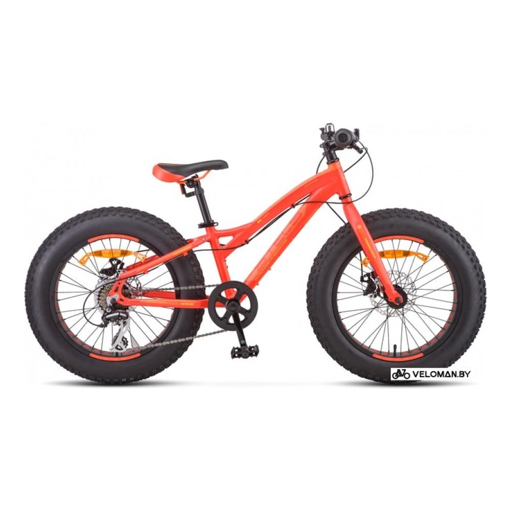 Детский велосипед Stels Aggressor MD 20 V010 2020 (неоновый красный)