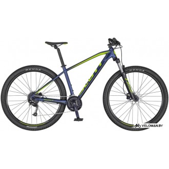 Велосипед Scott Aspect 750 L 2020 (темно-синий/зеленый)