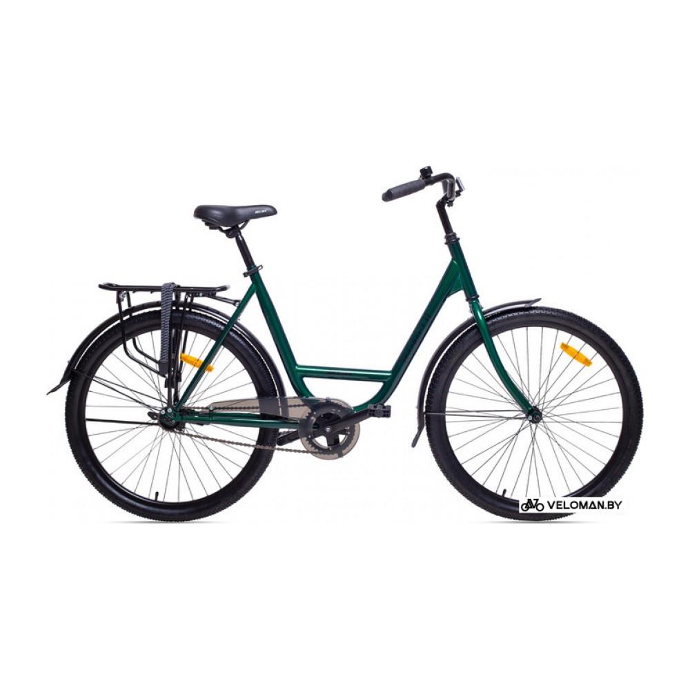 Велосипед городской AIST Tracker 1.0 (зеленый, 2017)