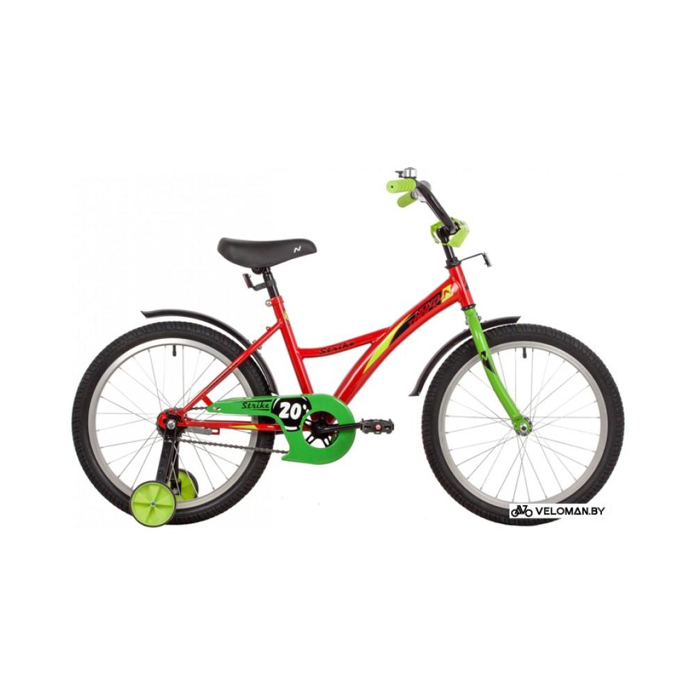 Детский велосипед Novatrack Strike 20 2022 203STRIKE.RD22 (красный)