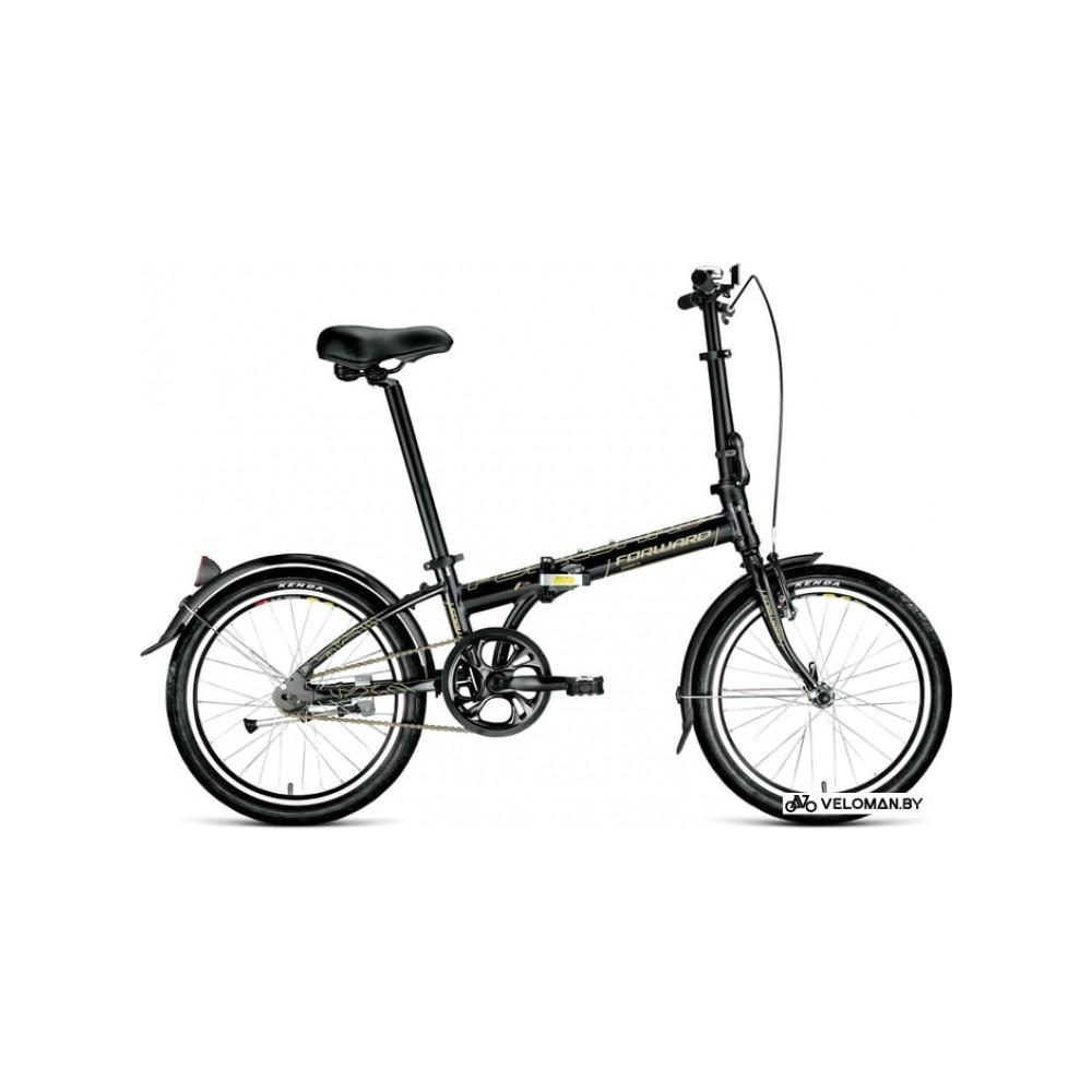 Велосипед городской Forward Enigma 20 1.0 2020 (черный)