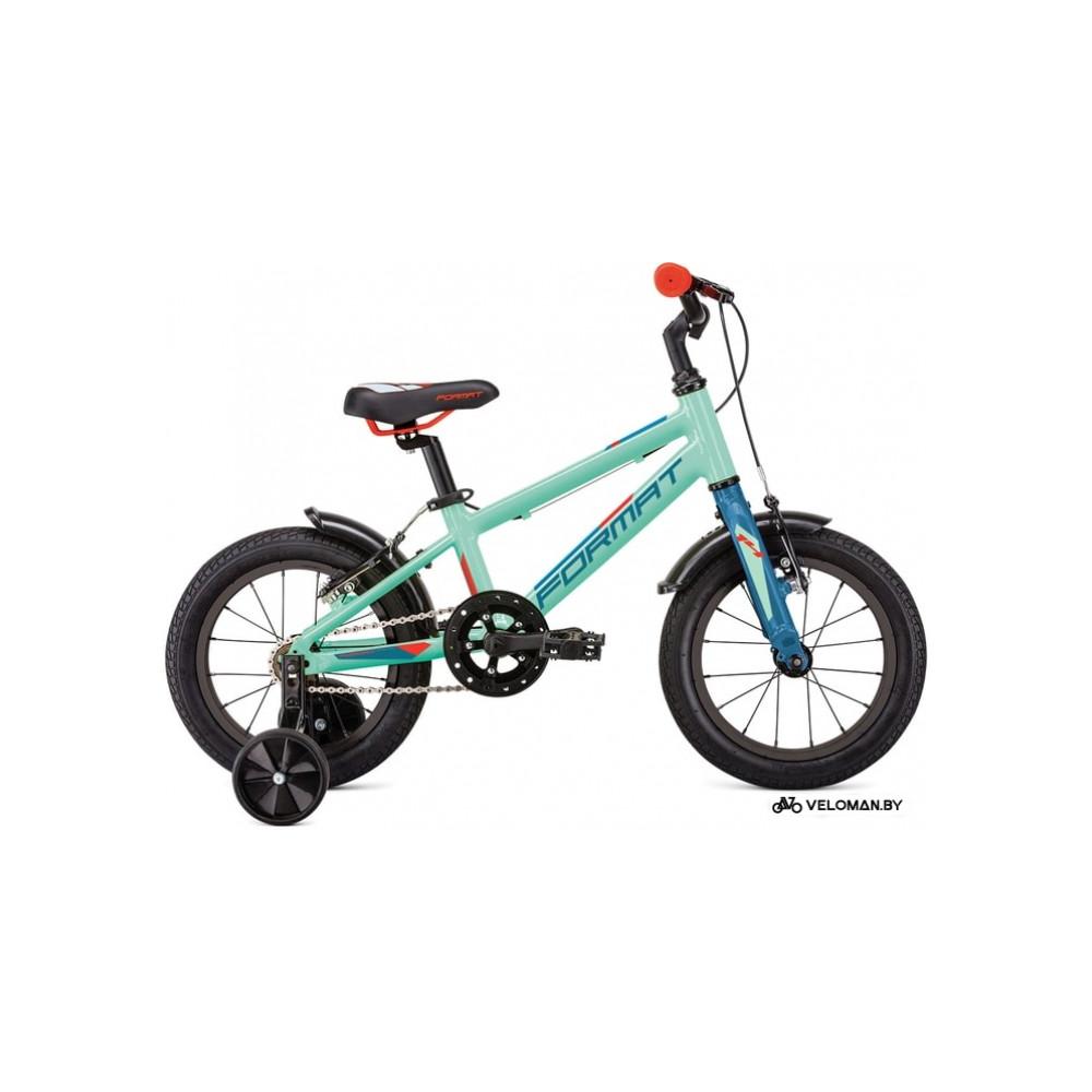 Детский велосипед Format Kids 14 2021 (зеленый)