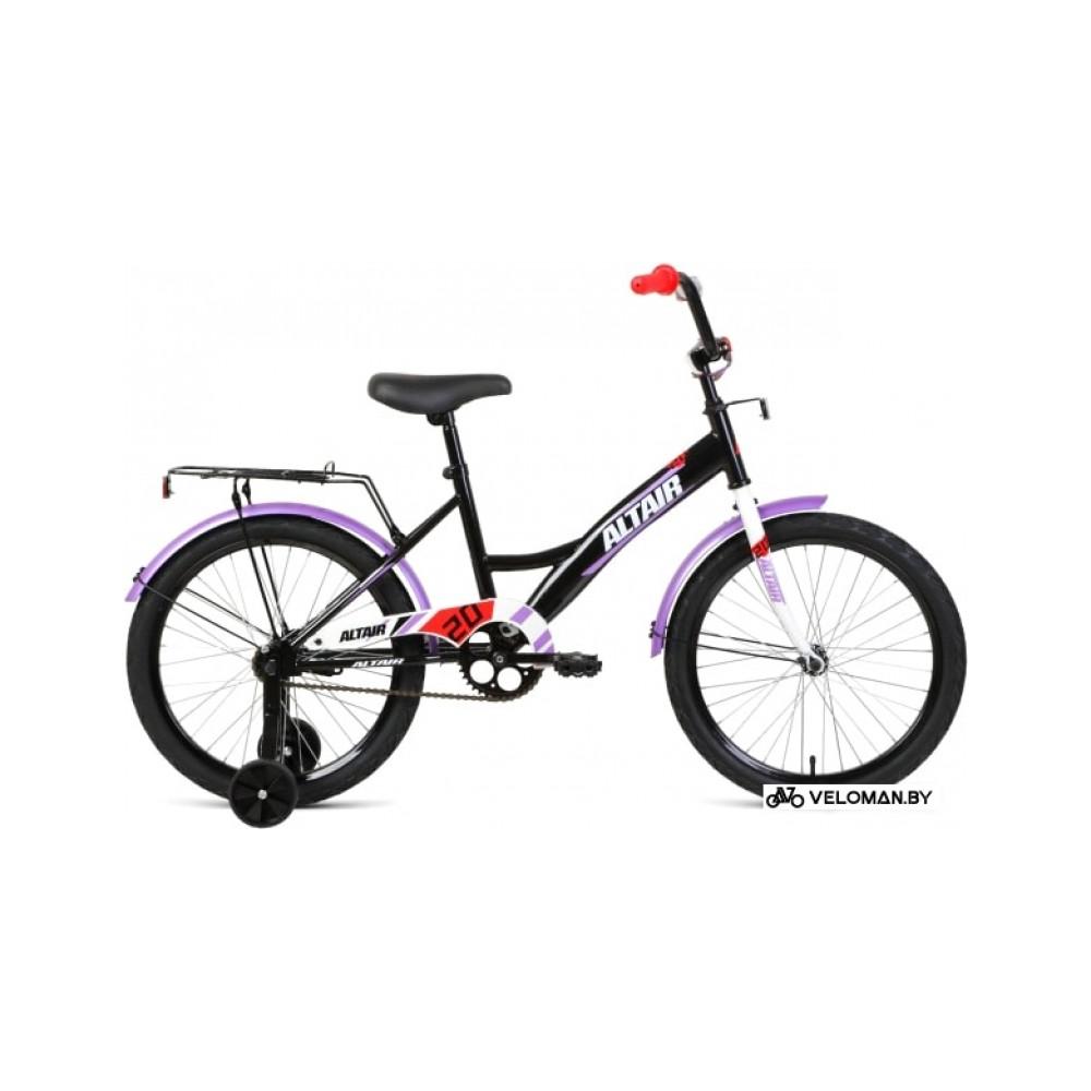 Детский велосипед Altair Kids 20 2021 (черный)