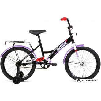 Детский велосипед Altair Kids 20 2021 (черный)