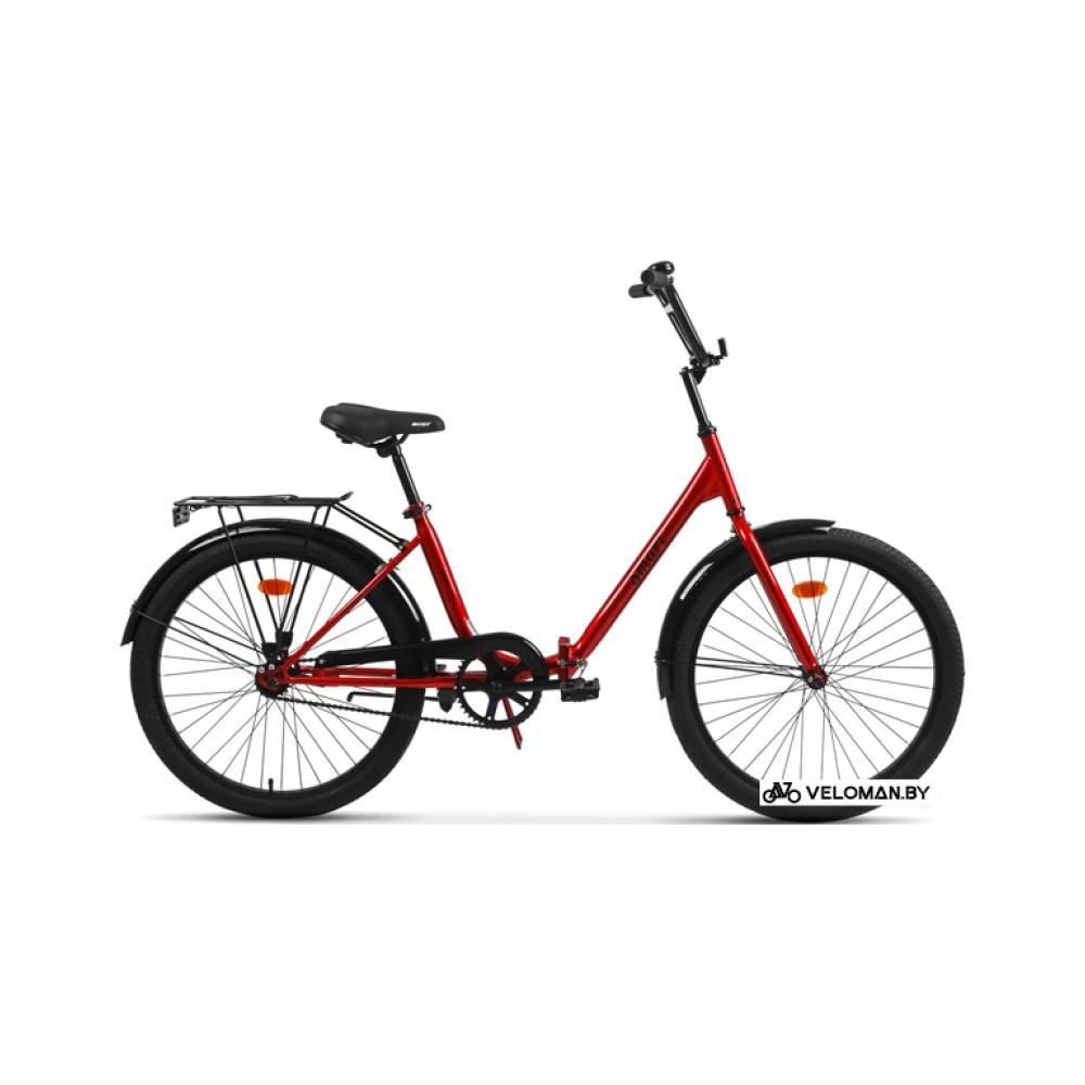 Велосипед городской AIST Smart 24 1.1 2017 (красный/черный)