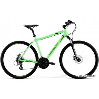 Велосипед Merida Crossway 10 L 2021 (зеленый)
