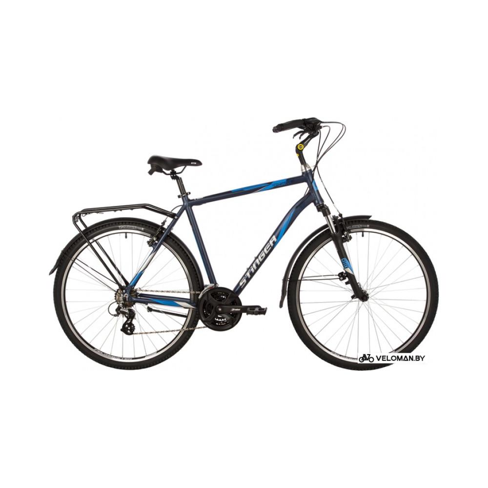 Велосипед Stinger Horizont STD 28 р.56 2021 (синий)
