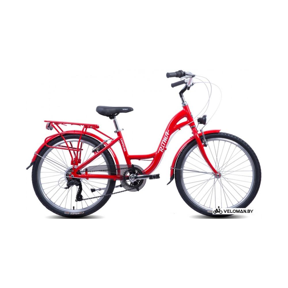 Велосипед городской Ritma Campolina 2022 (красный)