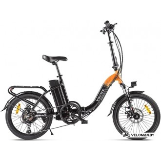Электровелосипед городской Volteco Flex Up! (черный/оранжевый)