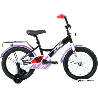 Детский велосипед Altair Kids 16 2021 (черный)