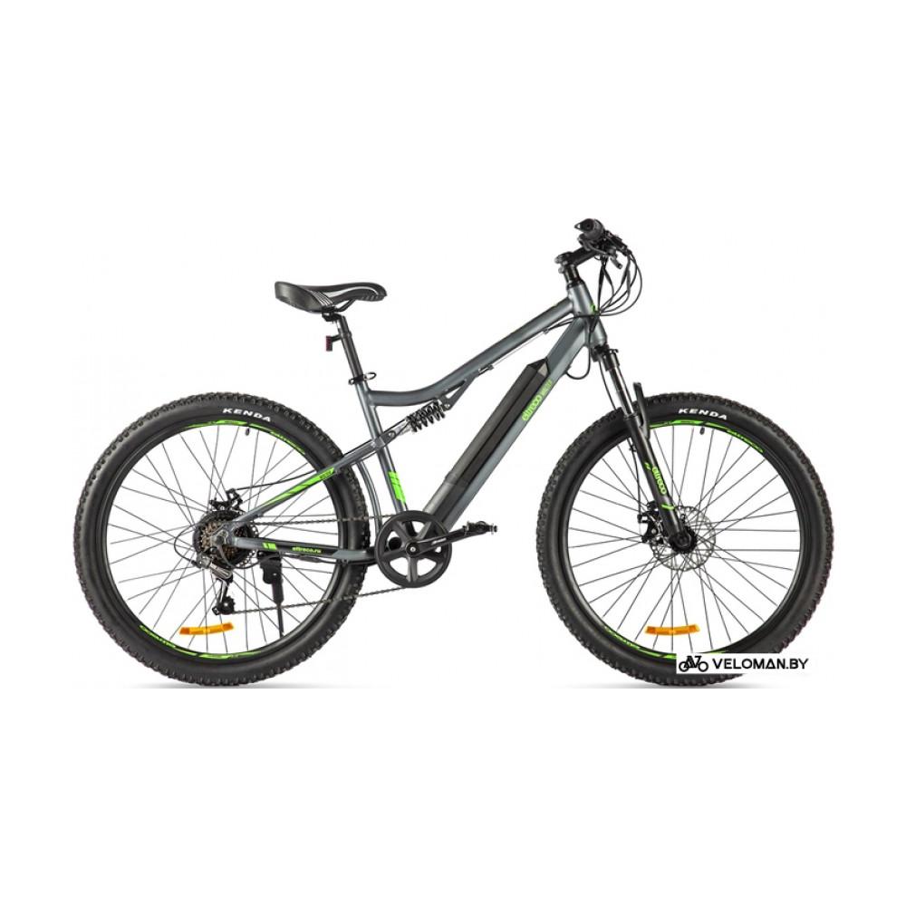 Электровелосипед Eltreco Walter 2022 (серый/зеленый)