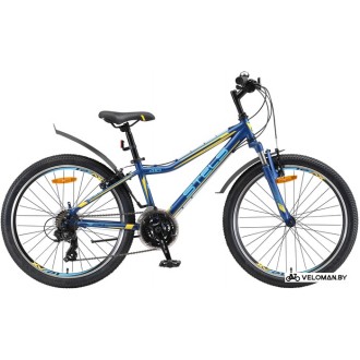 Велосипед горный Stels Navigator 410 V 24 21-sp V010 2020 (синий)