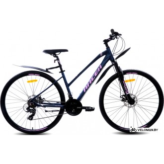 Велосипед гибридный Racer Alpina Lady 2022 (синий)