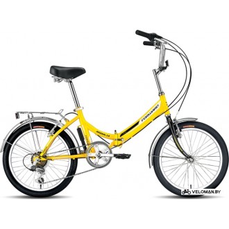 Велосипед городской Forward Arsenal 20 2.0 (желтый, 2019)