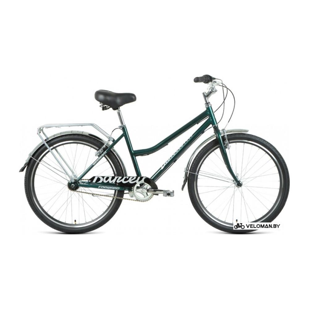 Велосипед городской Forward Barcelona 26 3.0 2021 (зеленый)