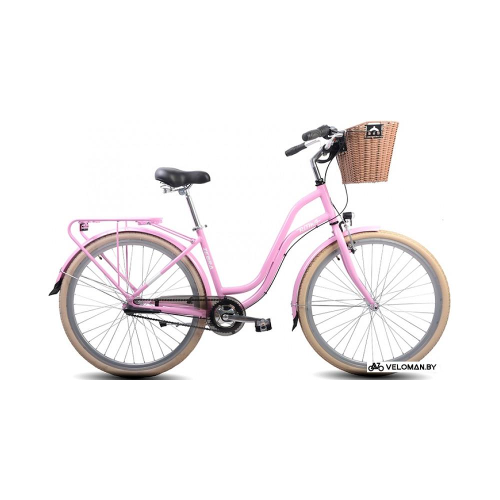 Велосипед городской Ritma Zebra 2022 (розовый)