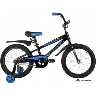 Детский велосипед Novatrack Dodger 18 2022 185ADODGER.BK22 (черный)