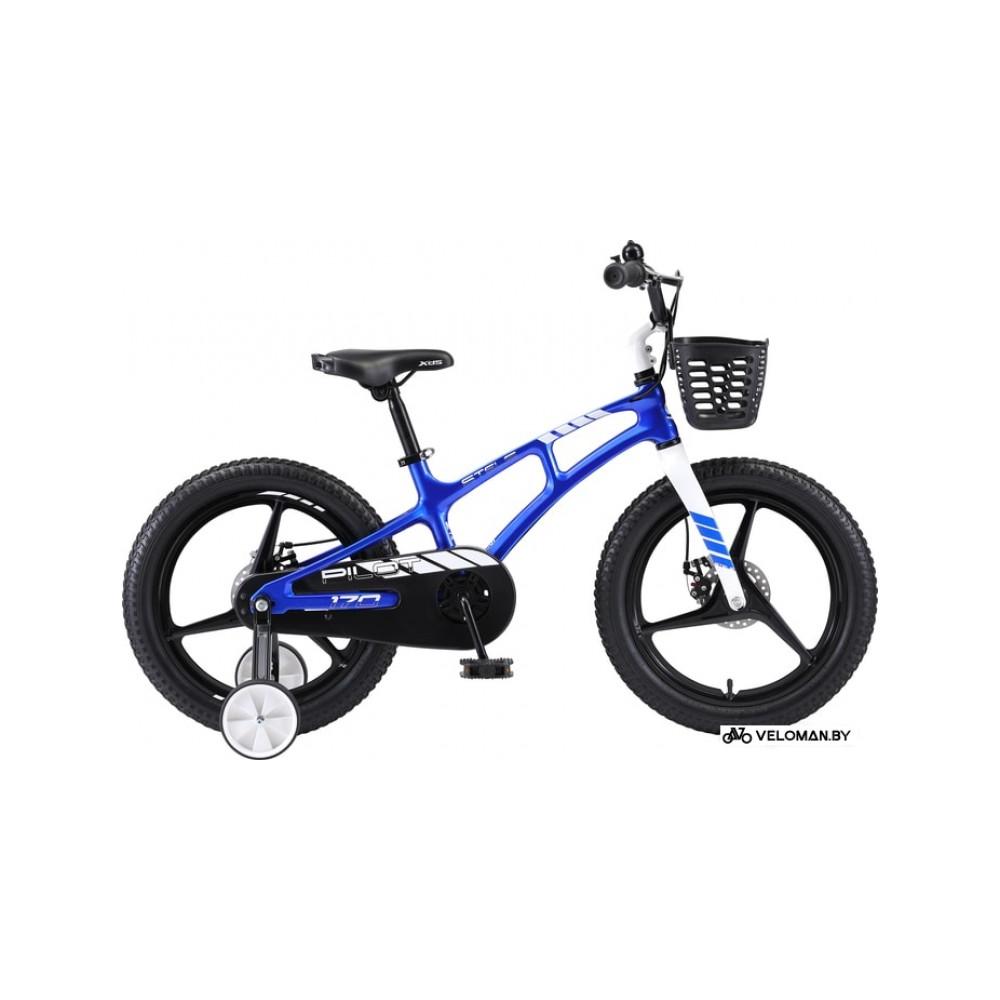 Детский велосипед Stels Pilot-170 MD 18 V010 2021 (синий)