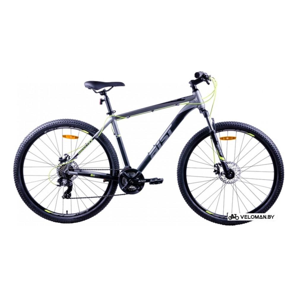 Велосипед горный AIST Rocky 1.0 Disc 29 р.21.5 2020 (серый/черный)