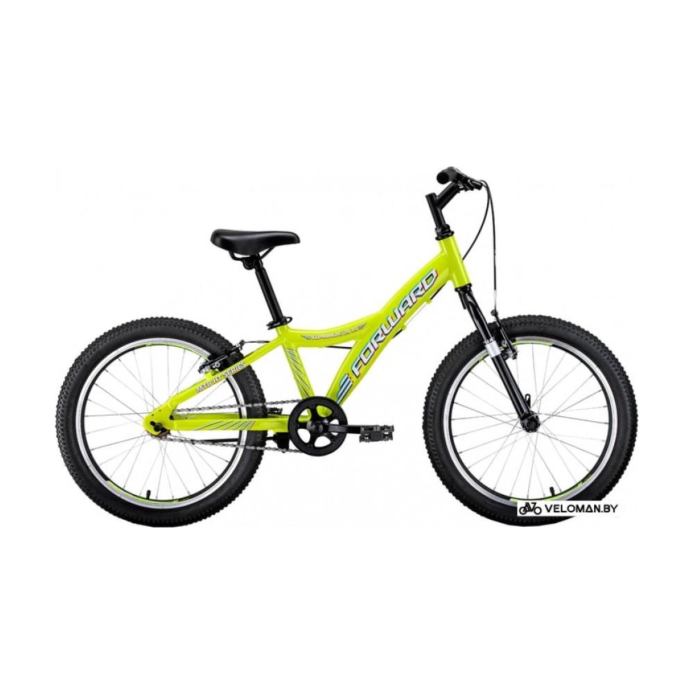 Детский велосипед Forward Comanche 20 1.0 2020 (желтый)