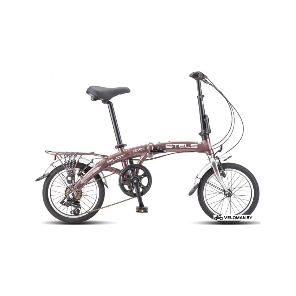 Велосипед Stels Pilot 370 V 16 2020 (коричневый)